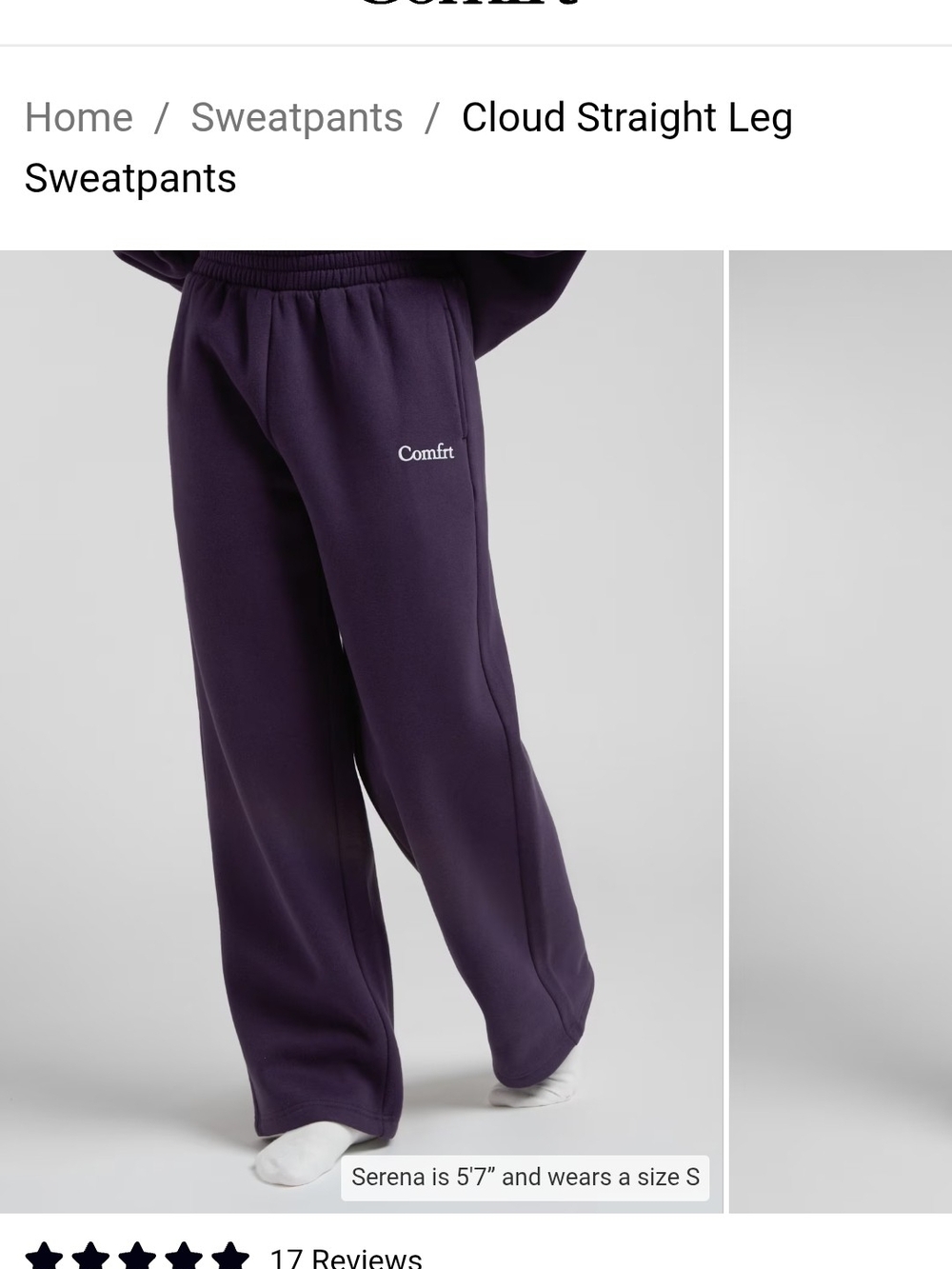 2x Comfrt Cloud Straight Leg Sweatpants (Limited Edition Color)